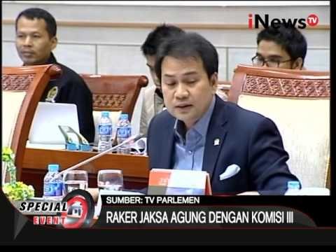 Raker Kejagung, Azis Syamsuddin pertanyakan maslah eksekusi lahan DL Sitorus - Special Event 19/01