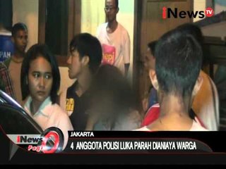 4 anggota Polisi yang luka parah dikeroyok massa di Berlan masih dirawat - iNews Pagi 20/01