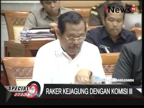 Raker Jaksa Agung Dengan Komisi III DPR 05 - Special Event 20/01
