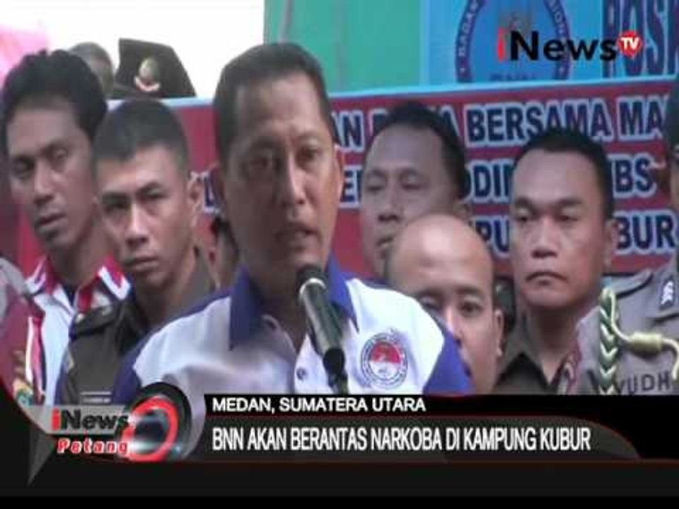 Kepala BNN datangi kampung Kubur - iNews Petang 20/01