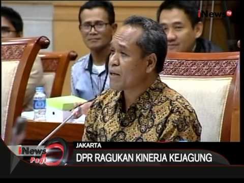 RDP komisi III DPR dan Jaksa Agung, sejumlah anggota DPR ragukan kinerja Kejagung - iNews Pagi 20/01