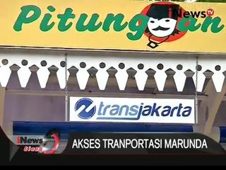 Pemprov DKI Jakarta memfasilitasi gratis Transjakarta untuk warga rusun marunda - iNews Siang 21/01