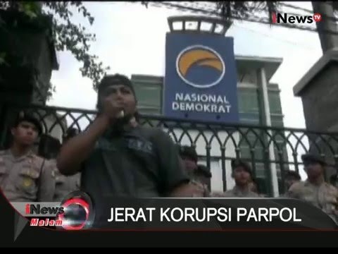 Desak SP tanggung jawab, Mahasiswa HMI berunjuk rasa di depan kantor DPP Nasdem - iNews Malam 21/01
