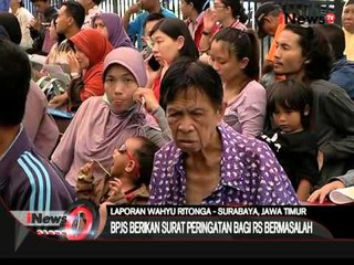 Live report : pelayanan pengguna BPJS di Surabaya - iNews Siang 17/03