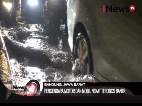 Sejumlah ruas jalan di Bandung juga terendam banjir - iNews Pagi 16/03