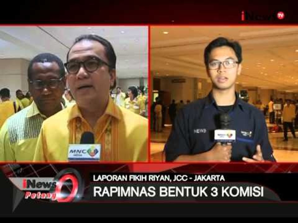 Live report : kondisi terkini Rapimnas partai Golkar - iNews Petang 25/01