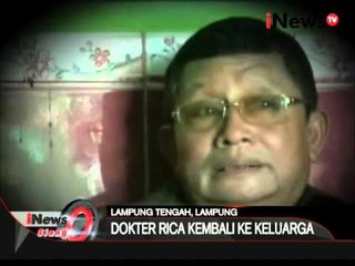 Keluarga dr. Rica mengucapkan terimakasih kepada polisi - iNews Siang 25/01