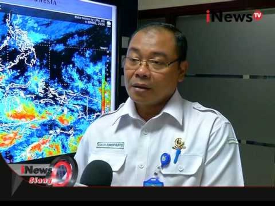 Puncak hujan diperkirakan pada bulan Febuari - iNews Siang 26/01