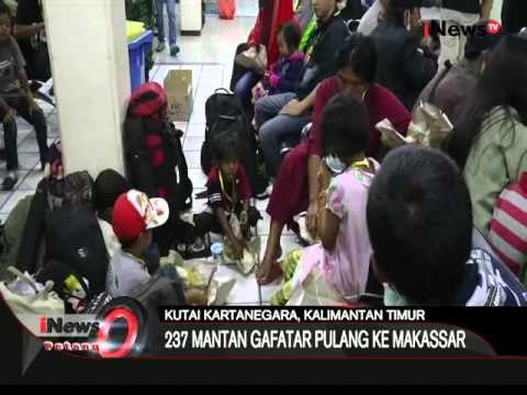 237 eks anggota Gafatar di Kutai Kartanegara dipulangkan ke Makassar - iNews Petang 27/01
