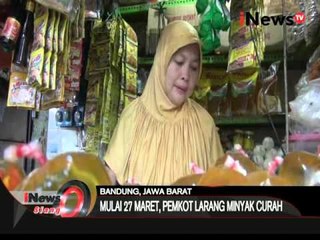 Download Video: Patuhi peraturan Mendag, pemkot bandung larang penjualan minyak curah - iNews Siang 28/01