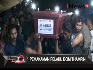 Pemakaman pelaku Bom Sarinah - iNews Pagi 28/01