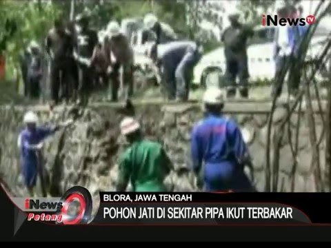 Pipa minyak milik Pertamina di Blora, Jateng terbakar, seorang warga luka bakar - iNews Petang 29/01