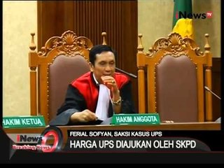 Kesaksian Lulung terkait kasus pengadaan UPS 04 - iNews Breaking News 28/01