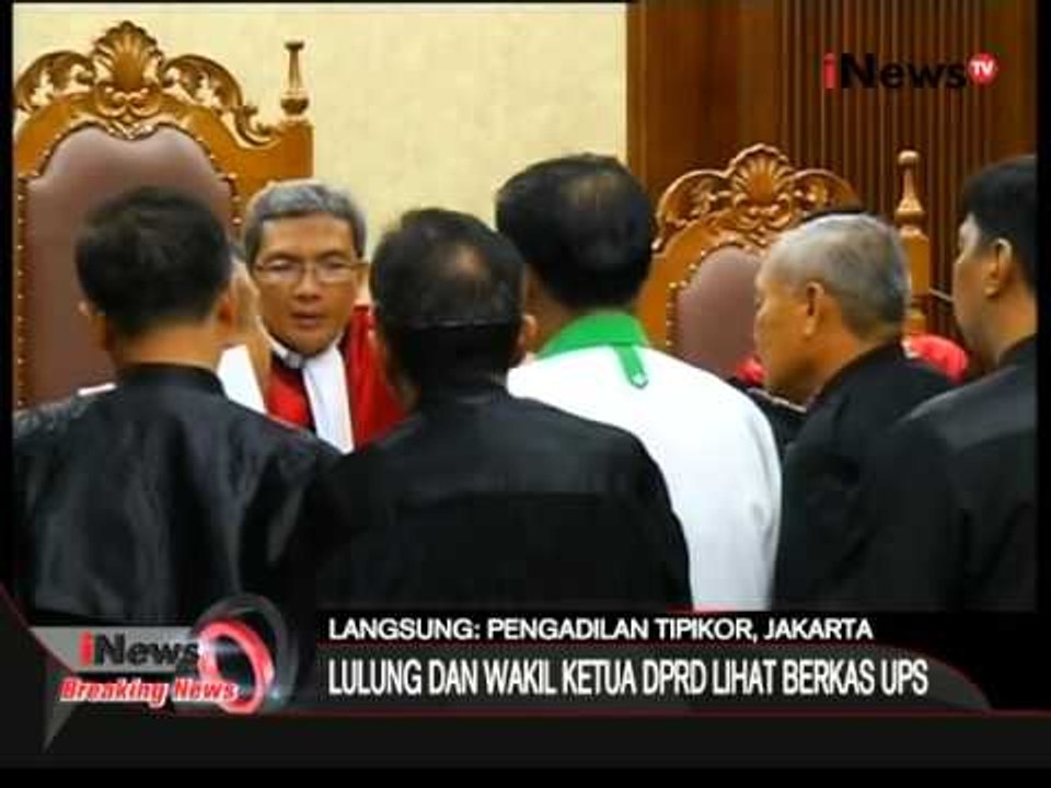 Kesaksian Lulung terkait kasus pengadaan UPS 06 - iNews Breaking News 28/01