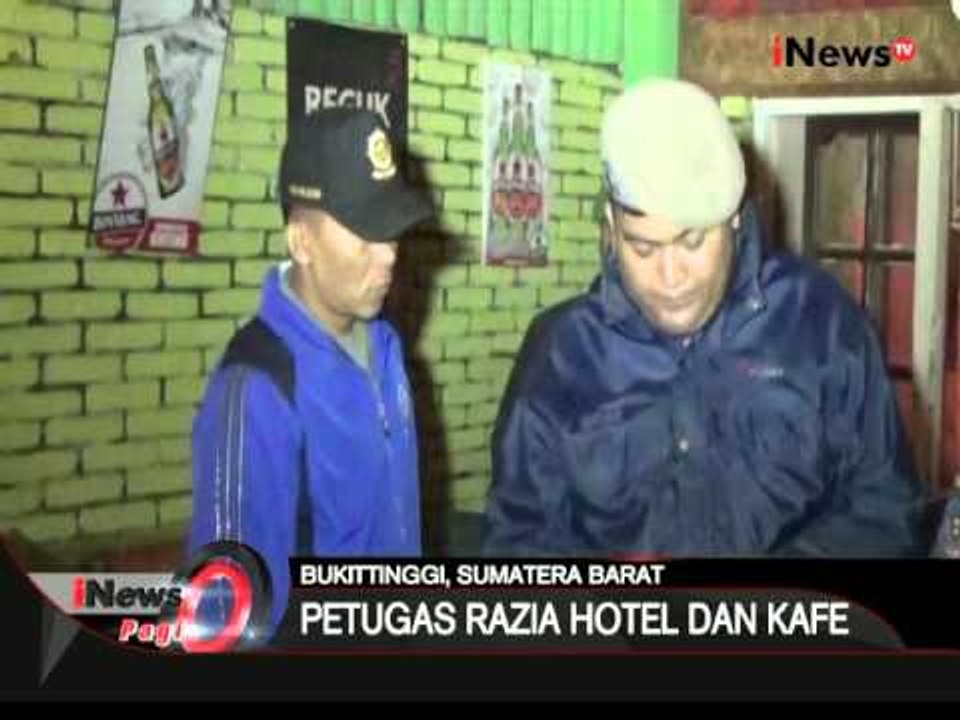 Satpol PP gelar razia pasangan mesum di Bukittinggi, 10 pasangan terjaring - iNews Pagi 01/02