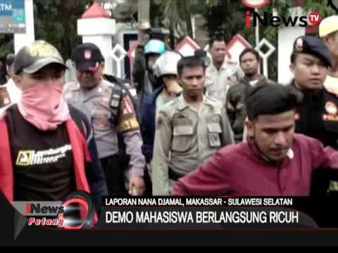 Live report: Demo ricuh di depan kantor Bupati Gowa, Sulawesi Selatan - iNews Petang 01/02