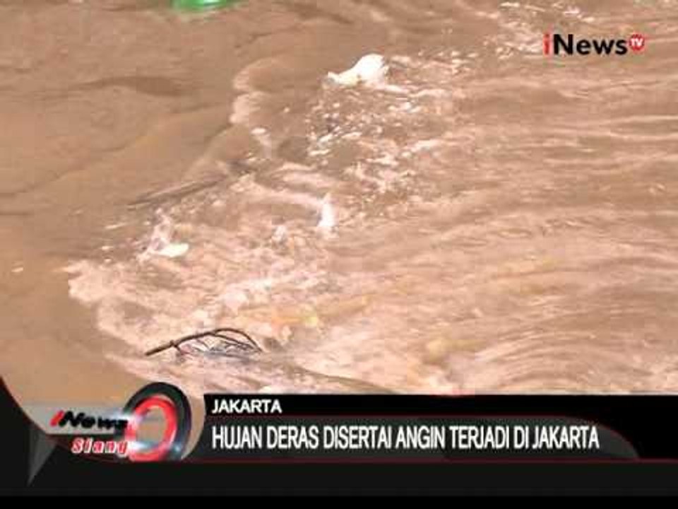 2 hari diguyur hujan, ketinggian air di pintu air Manggarai memasuki siaga 3 - iNews Siang 02/02
