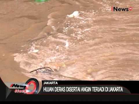 2 hari diguyur hujan, ketinggian air di pintu air Manggarai memasuki siaga 3 - iNews Siang 02/02