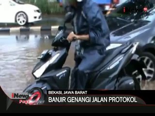 Hujan deras melanda, sejumlah titik di ibukota digenangi banjir - iNews Pagi 02/02