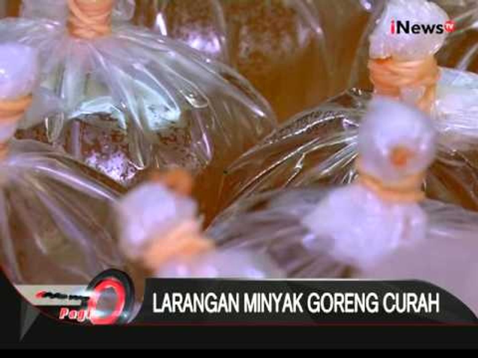 Pemerintah hapus minyak goreng curah, minyak goreng curah masih banyak ditemukan - iNews Pagi 03/02