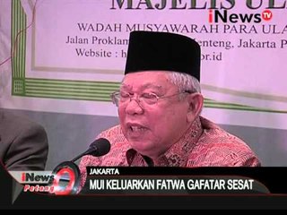 MUI menyatakan ajaran Gafatar sesat setelah melakukan kajian mendalam - iNews Petang 03/02