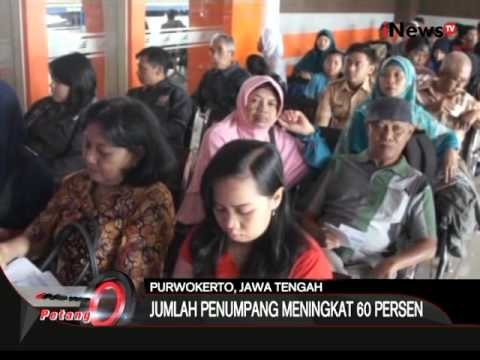 Libur Imlek, Stasiun Purwokerto, Jateng juga sudah dipadati penumpang - iNews Petang 05/02