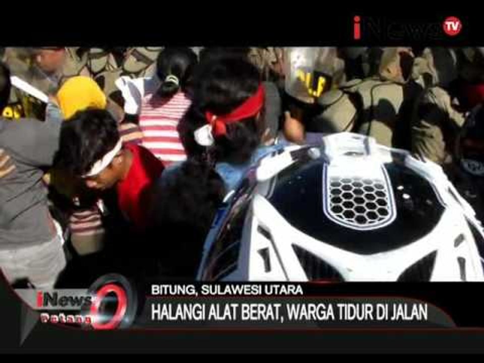 Ricuh penertiban lahan di Kawasan Ekonomi Khusus bitung sulawesi utara - iNews Petang 05/02