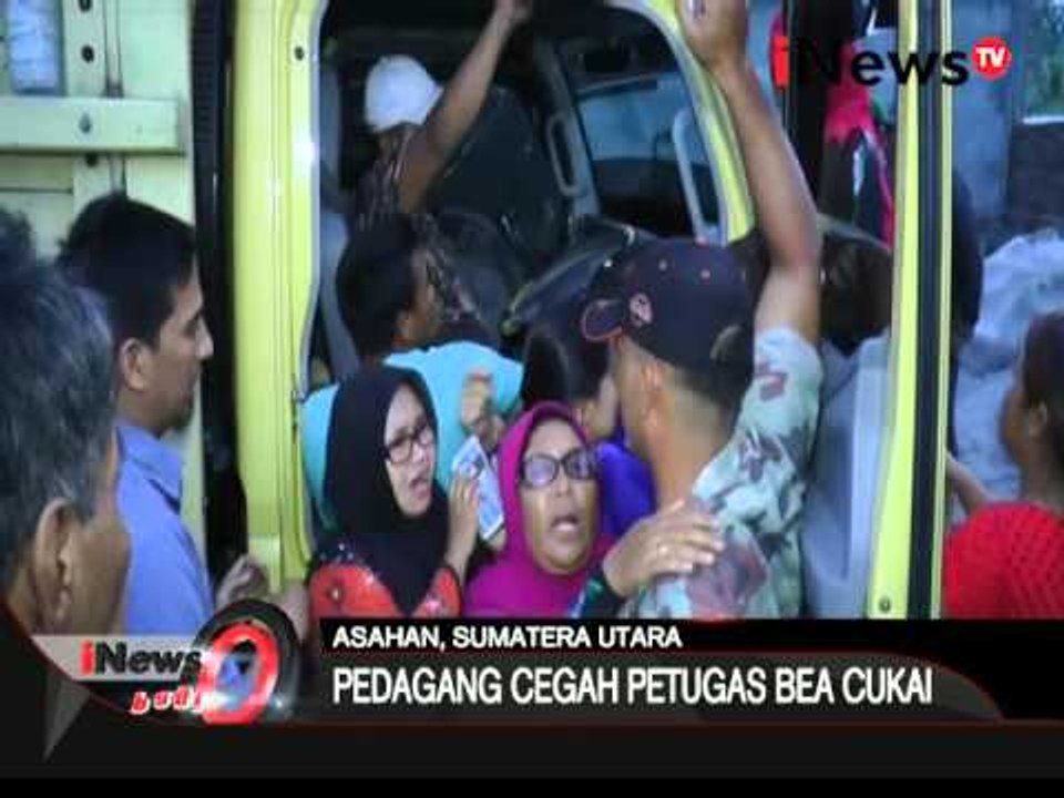Razia penyelundupan baju bekas import di Asahan, Sumut diwarnai kericuhan - iNews Pagi 09/02