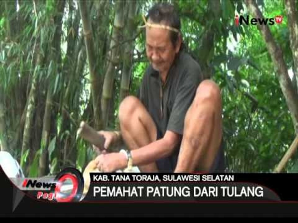 Kakek di Tanah Toraja masih setia berkarya menjadi pemahat patung dari tulang - iNews Pagi 09/02