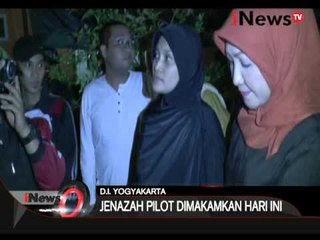 Jenazah pilot pesawat Super Tocano tiba di rumah duka di Yogyakarta - iNews Pagi 11/02