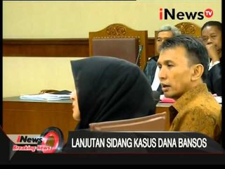 Breaking News 08: Sidang lanjutan kasus dana Bansos - iNews Breaking News 10/02