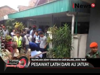 Jatuhnya pesawat TNI Super Tucano, korban meninggal belum diketahui - iNews Breaking News 10/02