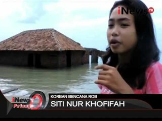 Banjir ROB menenggelamkan akses jalan - iNews Petang 11/02