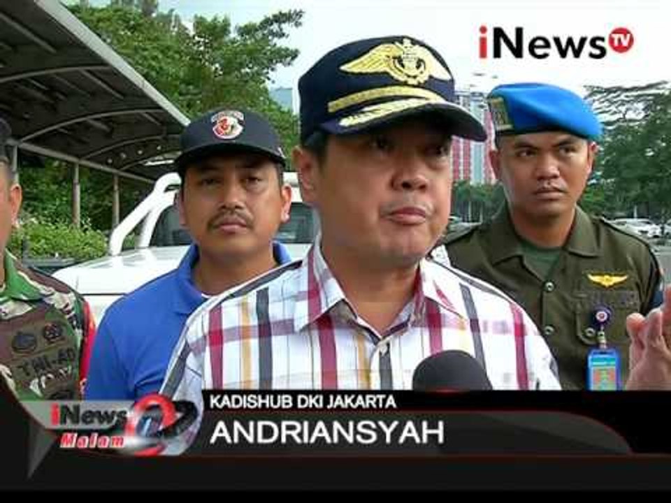 Petugas gabungan gelar razia kelayakan angkutan umum di jalan Jenderal Sudirman - iNews Malam 14/02