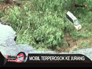 Sebuah minibus yang teperosok ke jurang di Majalengka belum dievakuasi - iNews Petang 15/02