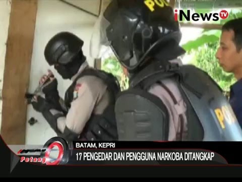Perang melawan narkoba, polisi gerebek kampung narkoba - iNews Petang 16/02