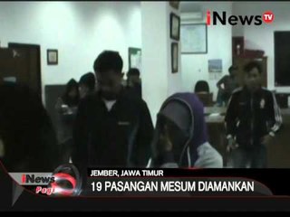 Satpol PP razia sejumlah hotel kelas melati, 19 pasangan mesum diamankan - iNews Pagi 16/02