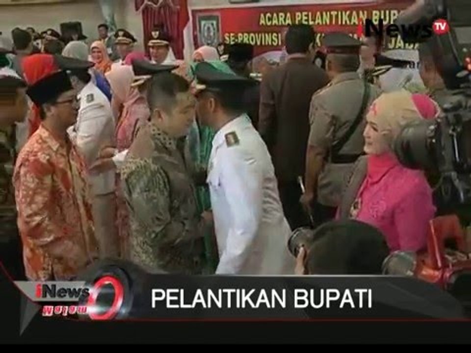 HT hadiri pelantikan bupati dan wakil bupati terpilih bengkulu - iNews Malam 17/02