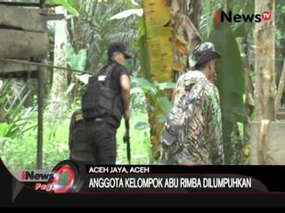 Polisi tembak salah satu anggota kelompok bersenjata Abu Rimba, Aceh - iNews Pagi 18/02
