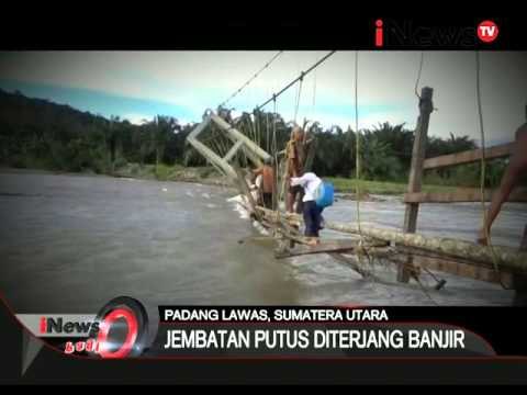 Jembatan putus membuat siswa harus menantang rasa takut demi bersekolah - iNews Pagi 18/02