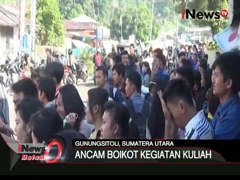 Mahasiswa IKIP demo kenaikan Akreditasi kampus sesuai Jurusan - iNews Malam 18/02