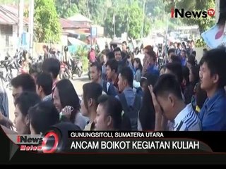 Mahasiswa IKIP demo kenaikan Akreditasi kampus sesuai Jurusan - iNews Malam 18/02