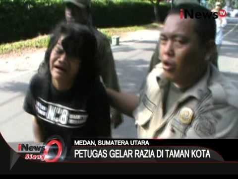 Histeris, razia gepeng di taman kota medan - iNews Siang 18/02