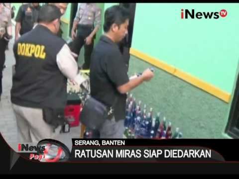 Oknum polisi polda banten menjadi pengedar miras, rumah kos dijadikan gudang - iNews Pagi 19/02