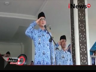 Salah pimpin upacara, Wakil Walikota Palu Pasha ditertawakan peserta upacara - iNews Siang 19/02