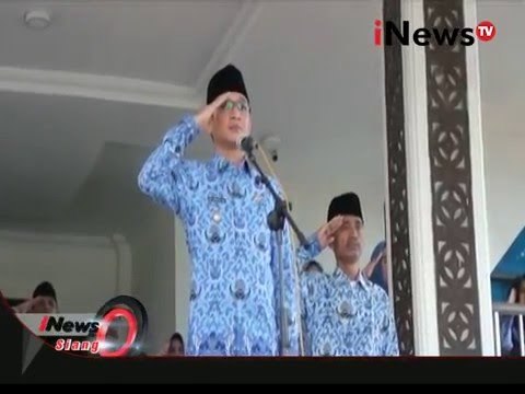 Salah pimpin upacara, Wakil Walikota Palu Pasha ditertawakan peserta upacara - iNews Siang 19/02