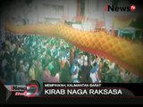Naga sepanjang 100 meter warnai perayaan Cap Go Meh di mempawah - iNews Siang 22/02