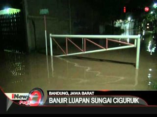 Tanggul sungai jebol, puluhan rumah di Kab. Cinunuk, Bandung digenangi banjir - iNews Pagi 23/02