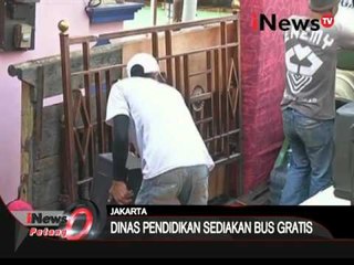 Siswa Kalijodo tak perlu pindah sekolah, Dinas Pendidikan sediakan bus gratis - iNews Petang 23/02