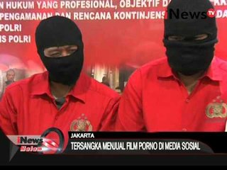 Penjual Film porno di media sosial dibekuk polisi - iNews Malam 16/03
